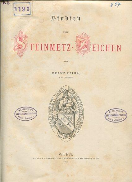 El estudio sobre las Marcas de los Canteros, de Franz Rziha (s. XIX)